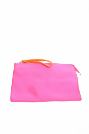 Γυναικεία τσάντα, Χρώμα Ρόζ , Κλωστοϋφαντουργικά προϊόντα, δερματίνη, Τιμή 12,06 €