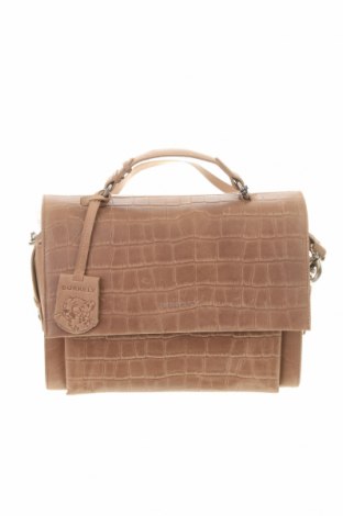 Γυναικεία τσάντα Burkely, Χρώμα  Μπέζ, Γνήσιο δέρμα, Τιμή 76,32 €