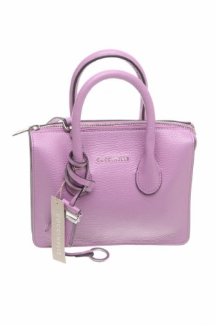 Γυναικεία τσάντα Coccinelle, Χρώμα Βιολετί, Γνήσιο δέρμα, Τιμή 157,50 €