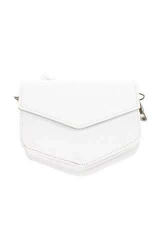 Γυναικεία τσάντα Elvy, Χρώμα Λευκό, Γνήσιο δέρμα, Τιμή 61,61 €