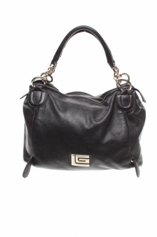 Дамска чанта Guy Laroche, Цвят Черен, Естествена кожа, Цена 212,00 лв.