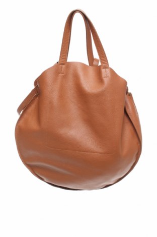 Γυναικεία τσάντα Hallhuber, Χρώμα Καφέ, Γνήσιο δέρμα, Τιμή 50,72 €