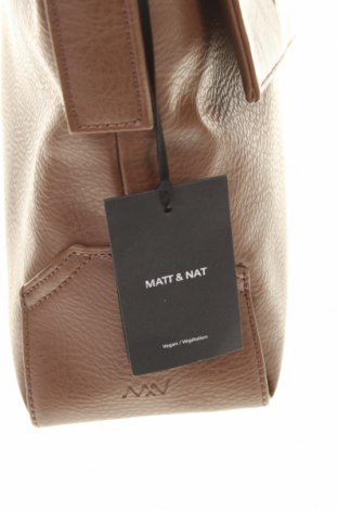Γυναικεία τσάντα Matt & Nat, Χρώμα Καφέ, Δερματίνη, Τιμή 84,67 €