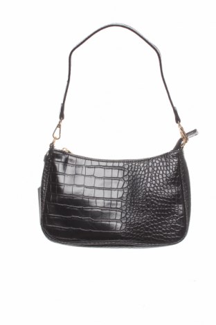 Γυναικεία τσάντα Pieces, Χρώμα Μαύρο, Δερματίνη, Τιμή 15,16 €
