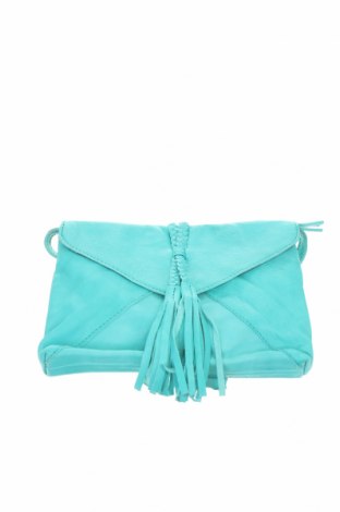 Γυναικεία τσάντα Pieces, Χρώμα Πράσινο, Γνήσιο δέρμα, Τιμή 29,44 €