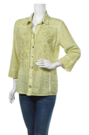 Dámská košile  Alba Moda, Velikost XL, Barva Zelená, Bavlna, Cena  166,00 Kč