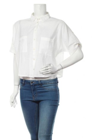Γυναικείο πουκάμισο Boss Orange, Μέγεθος M, Χρώμα Λευκό, Βαμβάκι, Τιμή 17,57 €