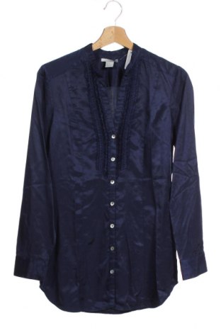 Dámska košeľa  H&M, Veľkosť XS, Farba Modrá, 65% viskóza, 35% polyester, Cena  14,74 €