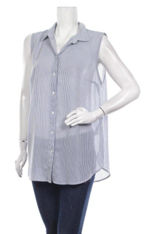 Dámská košile  H&M, Velikost XL, Barva Modrá, 100% polyester, Cena  383,00 Kč