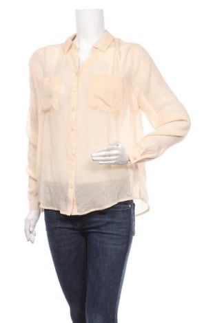 Γυναικείο πουκάμισο LPB Les P'tites Bombes, Μέγεθος S, Χρώμα  Μπέζ, 83% βισκόζη, 17% πολυαμίδη, Τιμή 22,48 €