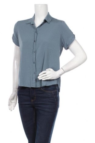 Dámská košile  Samsoe & Samsoe, Velikost S, Barva Modrá, 96% viskóza, 4% elastan, Cena  510,00 Kč
