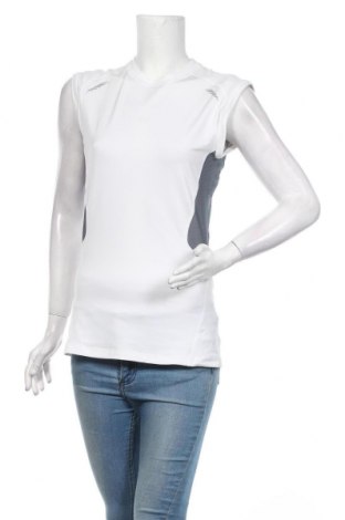 Γυναικεία αθλητική μπλούζα Adidas, Μέγεθος L, Χρώμα Λευκό, 84% πολυεστέρας, 16% ελαστάνη, Τιμή 18,19 €