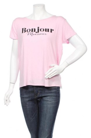 Dámske tričko Amisu, Veľkosť XL, Farba Ružová, 95% viskóza, 5% elastan, Cena  4,99 €