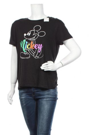 Damski T-shirt Disney, Rozmiar XL, Kolor Czarny, 60% bawełna, 40% poliester, Cena 115,15 zł