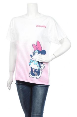 Tricou de femei Disneyland, Mărime M, Culoare Alb, Bumbac, Preț 72,95 Lei