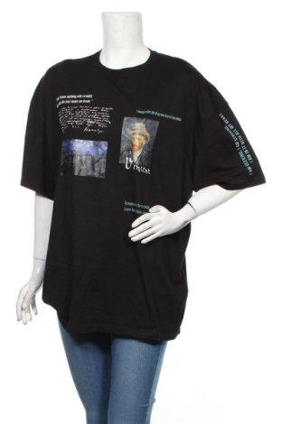 Damen T-Shirt Even&Odd, Größe L, Farbe Schwarz, Baumwolle, Preis 11,21 €