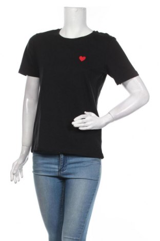 Damen T-Shirt Even&Odd, Größe M, Farbe Schwarz, Baumwolle, Preis 11,21 €