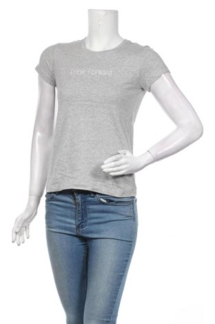 Γυναικείο t-shirt Giordano, Μέγεθος M, Χρώμα Γκρί, Βαμβάκι, Τιμή 3,57 €