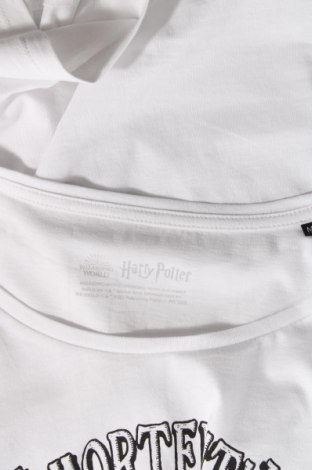Дамска тениска Harry Potter, Размер M, Цвят Бял, Памук, Цена 21,75 лв.
