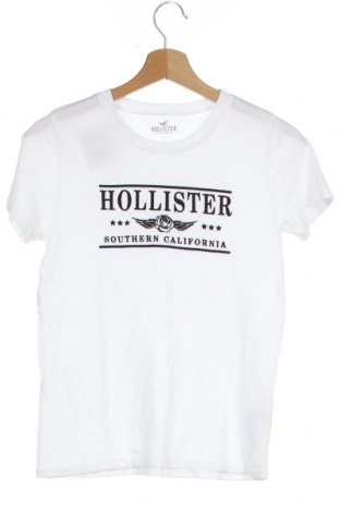 Дамска тениска Hollister, Размер XS, Цвят Бял, Памук, Цена 23,10 лв.