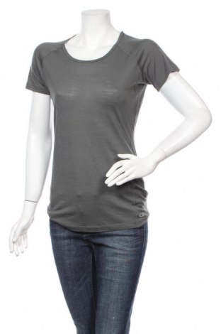 Γυναικείο t-shirt Icebreaker, Μέγεθος S, Χρώμα Πράσινο, 65% μαλλί, 35% πολυεστέρας, Τιμή 24,32 €
