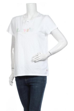 Damen T-Shirt Levi's, Größe L, Farbe Weiß, Baumwolle, Preis 26,39 €