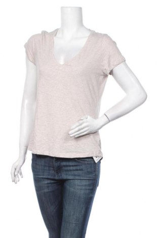 Γυναικείο t-shirt Lindex, Μέγεθος M, Χρώμα  Μπέζ, 100% βαμβάκι, Τιμή 6,24 €