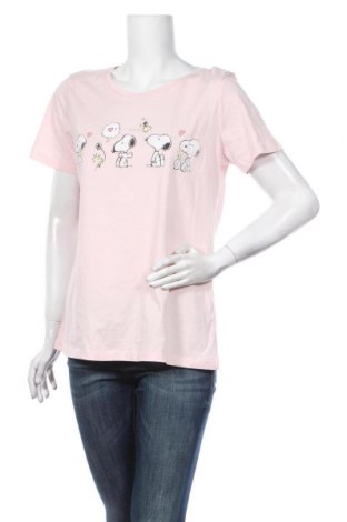 Дамска тениска Yessica, Размер M, Цвят Розов, Памук, Цена 19,95 лв.