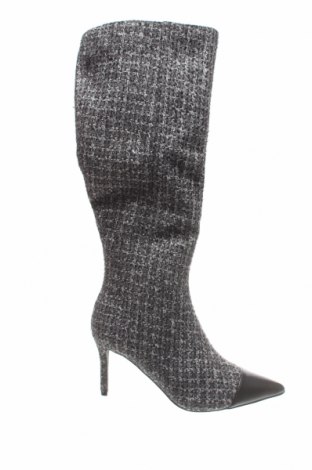 Γυναικείες μπότες Justfab, Μέγεθος 36, Χρώμα Γκρί, Κλωστοϋφαντουργικά προϊόντα, Τιμή 38,27 €