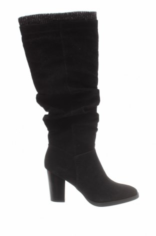 Γυναικείες μπότες Justfab, Μέγεθος 39, Χρώμα Μαύρο, Κλωστοϋφαντουργικά προϊόντα, Τιμή 42,14 €