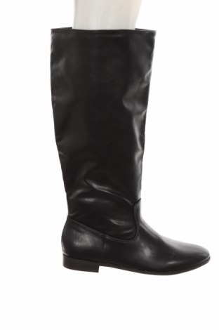 Γυναικείες μπότες Justfab, Μέγεθος 39, Χρώμα Μαύρο, Δερματίνη, Τιμή 49,87 €