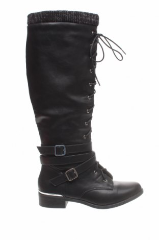 Γυναικείες μπότες Shoedazzle, Μέγεθος 40, Χρώμα Μαύρο, Δερματίνη, Τιμή 42,14 €