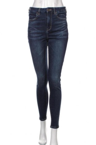 Damskie jeansy American Eagle, Rozmiar M, Kolor Niebieski, 91% bawełna, 7% poliester, 2% elastyna, Cena 111,95 zł