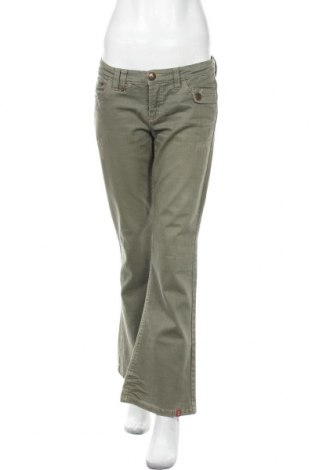 Damskie jeansy Edc By Esprit, Rozmiar M, Kolor Zielony, 98% bawełna, 2% elastyna, Cena 111,95 zł