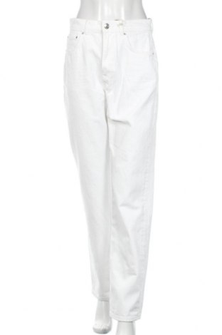 Damskie jeansy Perfect Jeans By Gina Tricot, Rozmiar M, Kolor Biały, Bawełna, Cena 80,02 zł