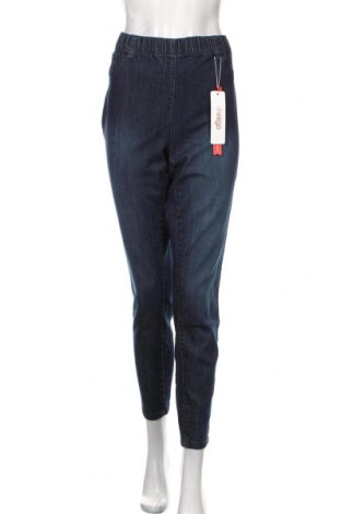 Dámske džínsy  Sheego, Veľkosť XL, Farba Modrá, 75% bavlna, 24% polyester, 1% elastan, Cena  36,80 €