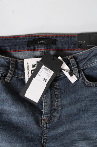 Dámske džínsy  Zero, Veľkosť S, Farba Modrá, 76% bavlna, 22% polyester, 2% elastan, Cena  14,33 €