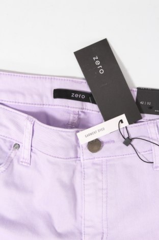 Dámske džínsy  Zero, Veľkosť L, Farba Fialová, 64% bavlna, 33% polyester, 3% elastan, Cena  14,33 €