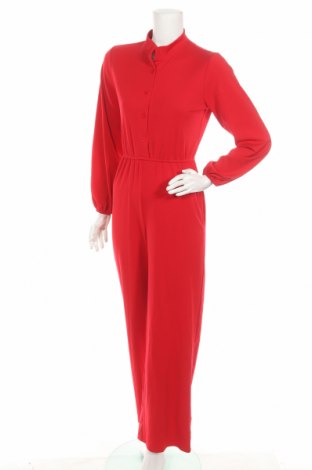 Damen Overall, Größe L, Farbe Rot, 80% Polyester, 20% Elastan, Preis 12,52 €