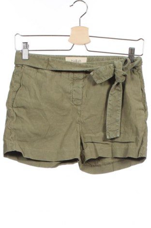 Γυναικείο κοντό παντελόνι Ba&sh, Μέγεθος XS, Χρώμα Πράσινο, 50% βαμβάκι, 48% λινό, 2% ελαστάνη, Τιμή 6,80 €