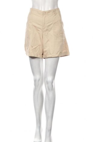Γυναικείο κοντό παντελόνι Now, Μέγεθος L, Χρώμα  Μπέζ, Βαμβάκι, Τιμή 10,91 €