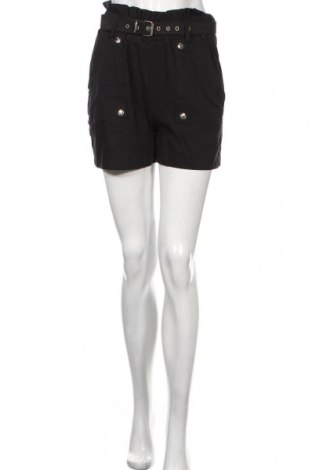 Дамски къс панталон Trendyol, Размер XS, Цвят Черен, Памук, Цена 23,52 лв.