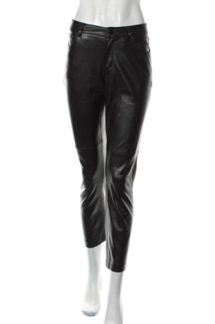 Γυναικείο παντελόνι δερμάτινο Mango, Μέγεθος S, Χρώμα Μαύρο, Δερματίνη, Τιμή 22,08 €