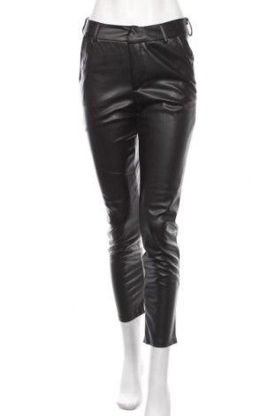 Дамски кожен панталон Molly Bracken, Размер S, Цвят Черен, Еко кожа, Цена 96,75 лв.