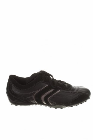 Дамски обувки Geox, Размер 38, Цвят Черен, Естествена кожа, естествен велур, Цена 69,00 лв.