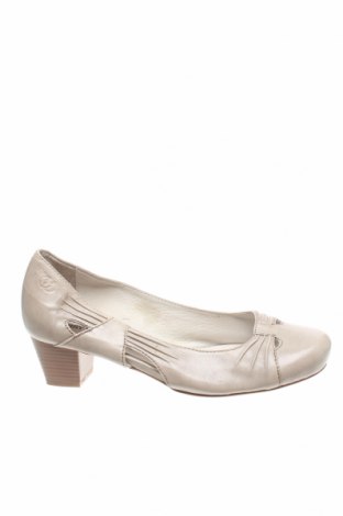 Дамски обувки Gerry Weber, Размер 39, Цвят Бежов, Естествена кожа, Цена 79,00 лв.