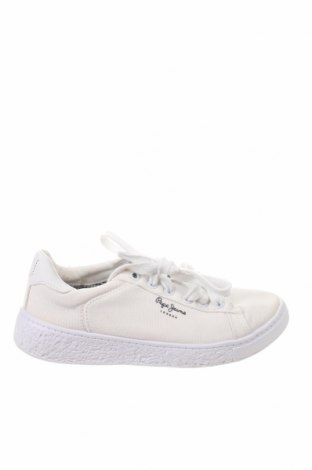 Γυναικεία παπούτσια Pepe Jeans, Μέγεθος 38, Χρώμα Λευκό, Κλωστοϋφαντουργικά προϊόντα, Τιμή 48,25 €