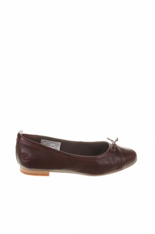 Дамски обувки Timberland, Размер 35, Цвят Червен, Естествена кожа, Цена 24,90 лв.