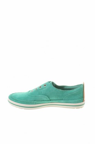 Дамски обувки Timberland, Размер 37, Цвят Зелен, Естествен велур, Цена 194,25 лв.