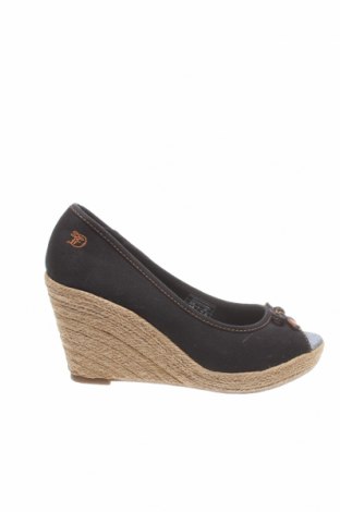 Γυναικεία παπούτσια Tom Tailor, Μέγεθος 41, Χρώμα Μαύρο, Κλωστοϋφαντουργικά προϊόντα, Τιμή 32,78 €